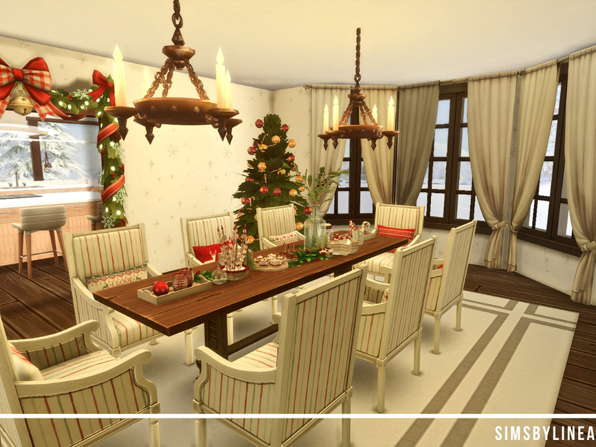 The Sims Resource Winterfest Dining Room