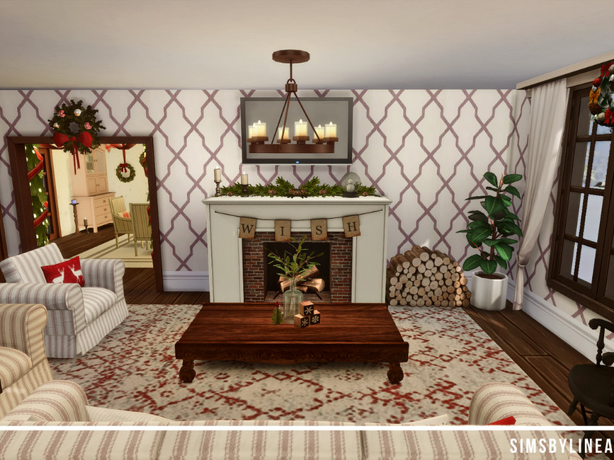 The Sims Resource Winterfest Living Room