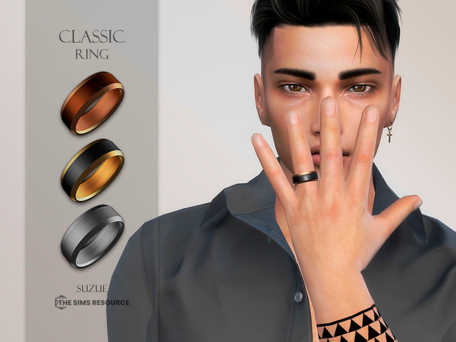 The Sims Resource - Classic Ring (Left Side)