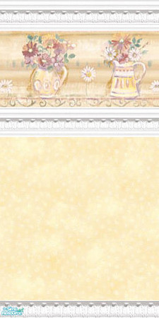 Sims 2 — Flower pitcher by devilishdawn — wall