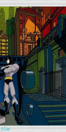 Sims 2 — PT Batman Wall Mural - Wall 3 of 4 by Primetime024 — as name implies