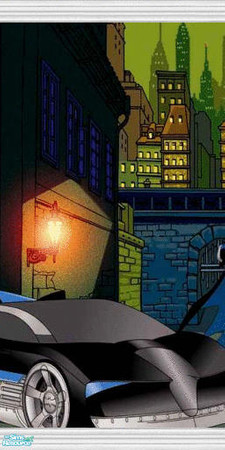 Sims 2 — PT Batman Wall Mural - Wall 2 of 4 by Primetime024 — as name implies