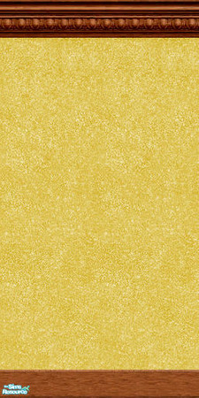 Sims 2 — Maxis Match: Fall Interiors - Gold by c_literati — Wall to match the Maxis carpet.