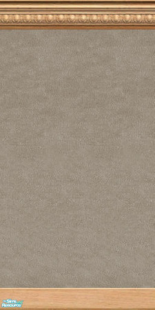 Sims 2 — Maxis Match: Fall Interiors -Chinchilla by c_literati — Wall to match the Maxis carpet.
