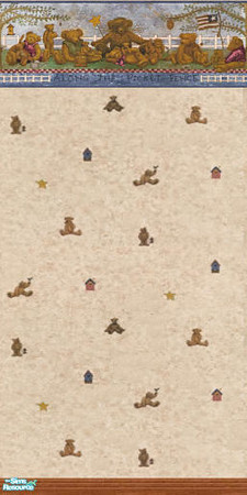 Sims 2 — Beartime 1 by devilishdawn — wall