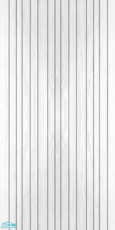 Sims 2 — Studio K VWS - White by StudioKhagerks — Part of the Vertical Wood Siding series. 20 colors. Coordinates with