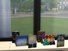Sims 4 — Jewish Holiday Cards by needleworkreverie — Hand drawn and painted cards for the Jewish holidays of Rosh