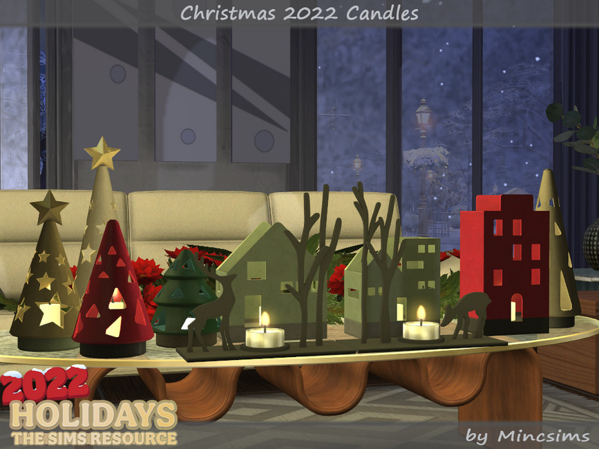 The Sims Resource Christmas 2022 Candles