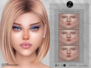 Sims 4 — HIGHLIGHTER Z14 by ZENX — -Base Game -All Age -For Female -3 colors -Works with all of skins -Compatible with HQ