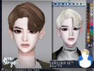 Sims 4 — TS4 Male Hairstyle_Meringue(Maxis Match) by KIMSimjo — New Hair Mesh(Maxis Match) Male T-E 24 Swatches(EA Colors