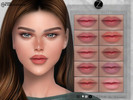 Sims 4 — LIPSTICK Z248 by ZENX — -Base Game -All Age -For Female -10 colors -Works with all of skins -Compatible with HQ