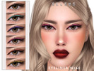 Sims 4 — Eyeliner N160 by Seleng — The eyeliner has 19 colours and HQ compatible. Allowed for teen, young adult, adult