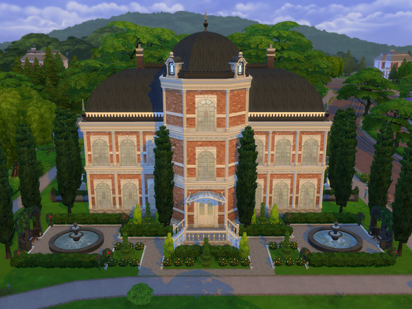 Sims 4 — House3 by sena2010 — 40*30 Includes: -kitchen/dining -livingroom -4 bathroom -2/3 bedrooms -paintingroom cost