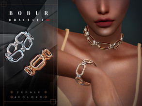 Sims 4 — Chain Bracelet by Bobur2 — Chain Bracelet for female 4 colors HQ compatible I hope you like it