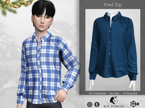 The Sims Resource - Fred Top