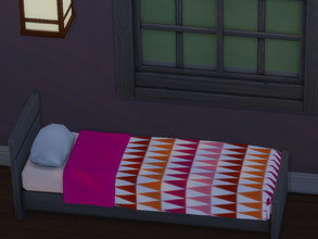 Sims 4 — Woke up this way by bibea — Just a cute bed recolor :)