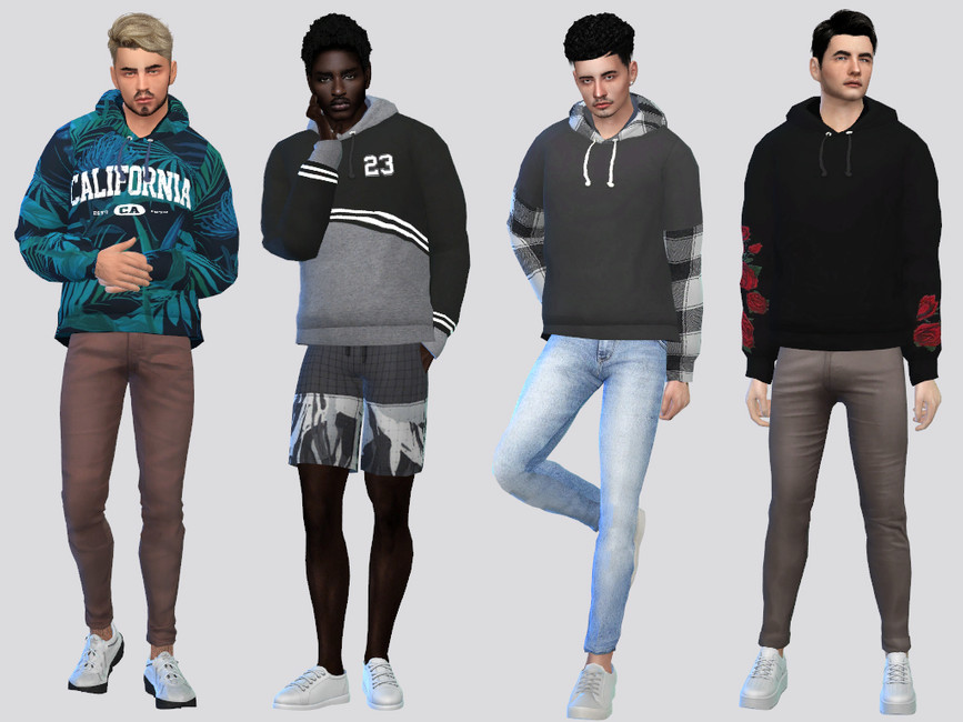 The Sims Resource - Fashion Hoodie Jacket