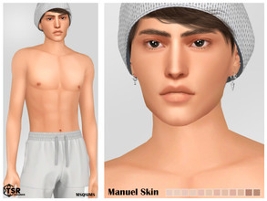 Sims 4 — Manuel Skin by MSQSIMS — This skin for male sims comes in 12 colors. It is suitable for male sims only from