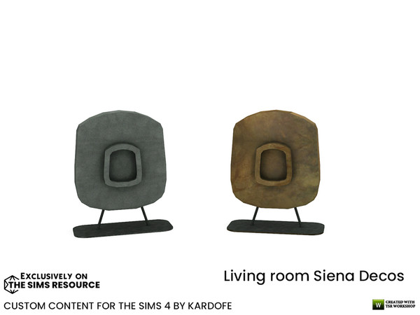 Sims 4 — kardofe_Living room Siena_Sculpture by kardofe — Decorative sculpture, stone, in two different options