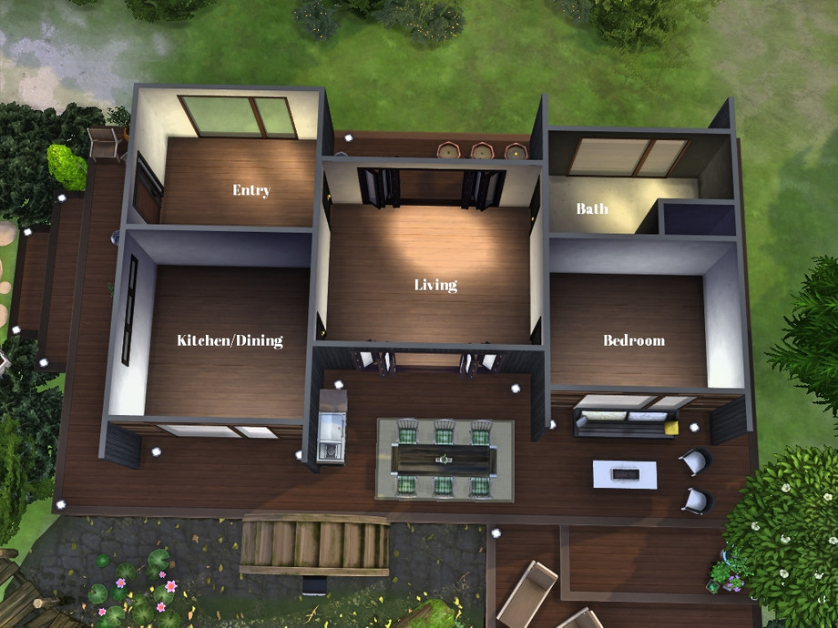 The Sims Resource Dock den
