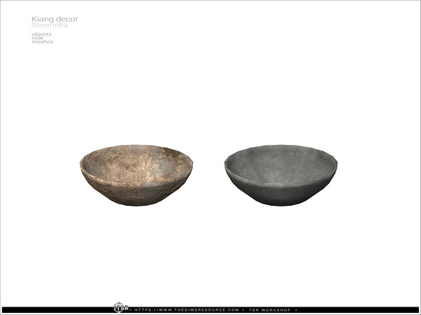 Sims 4 — Kiang - antique bowl by Severinka_ — Antique bowl From the set 'Kiang decor' Build / Buy category: Decor /