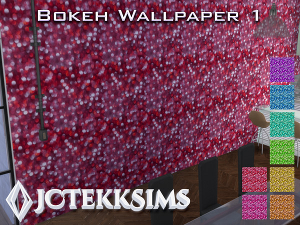 Sims 4 — Bokeh Wallpaper 1 by JCTekkSims — Created with love by your friendly neighborhood creator, JCTekkSims.