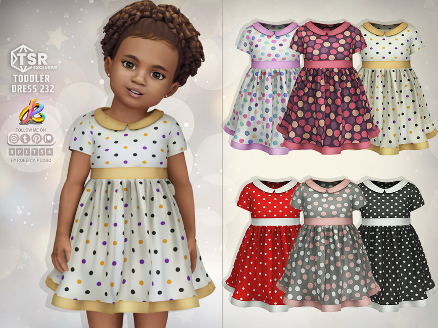 The Sims Resource Toddler Dress 232