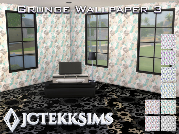 Sims 4 — Grunge Wallpaper 3 by JCTekkSims — Created with love by your friendly neighborhood creator, JCTekkSims.