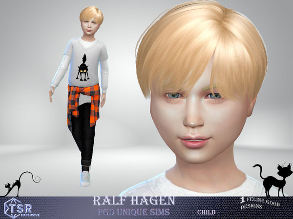 Sims 4 — Ralf Hagen by Merit_Selket — Ralf loves dogs and would like to become a vet one day Ralf hagen Child Whiz kid