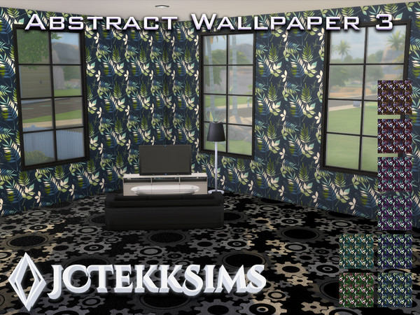 Sims 4 — Abstract Wallpaper 3 by JCTekkSims — Created with love by your friendly neighborhood creator, JCTekkSims.