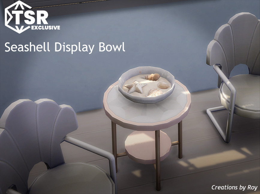 The Sims Resource Seashell Display Bowl