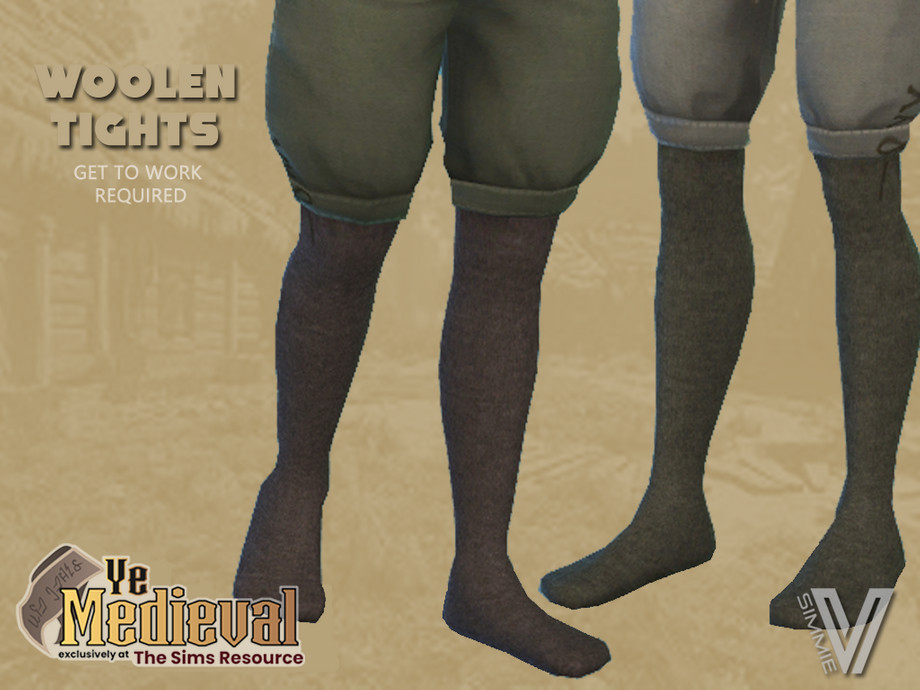 The Sims Resource - Ye Medieval Woolen Tights