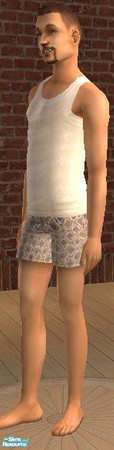 Sims 2 — Mr Conseravtive - Diamonds by MsPixie618 — Diamond pattern undies for those modest Sims.