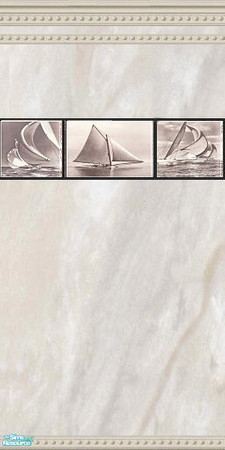Sims 2 — Sailing marbled by devilishdawn — wall