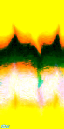 Sims 2 — FlameWall_green by laura199108 — 