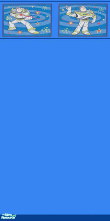 Sims 2 — buzz lightyear by gonein60 — just a wall.