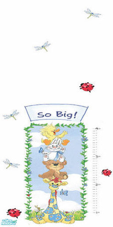 Sims 2 — Kids wall by gonein60 — just a kids wall.