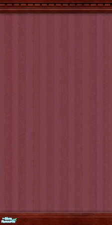 Sims 2 — Subtle Stripes  Clever Cranberry by TSR Archive — A pattern of stripes so subtle your Sims will have to look