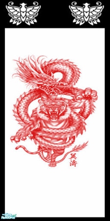 Sims 2 — Asian wall set. - Individual Item by gonein60 — 