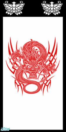 Sims 2 — Asian wall set. - Individual Item by gonein60 — 