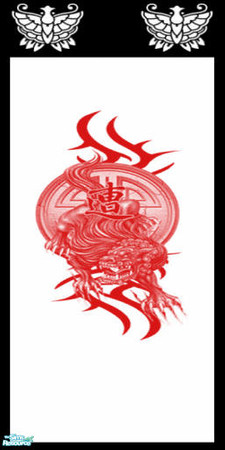 Sims 2 — Asian wall set. - Individual Item by gonein60 — 