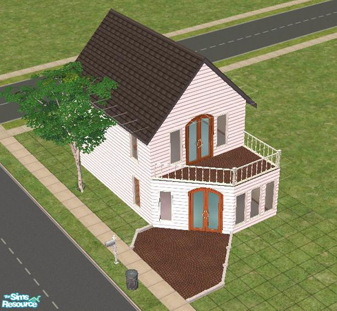 Sims 2 — Basic Starter Home by countrytoday2 — A great low priced home for your starter sim! Great for those right out of