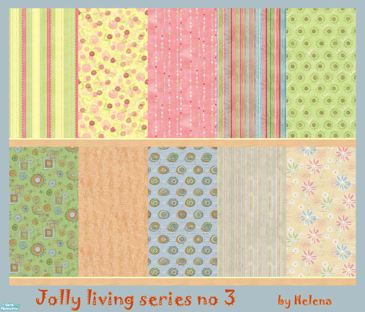 Sims 2 — \"Jolly Living\" series 3 by Helena — 