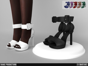 Sims 4 — 979 - High Heels by ShakeProductions — Shoes/High Heels HQ Compatible New Mesh All LODs 23 Colors