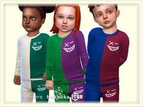 Sims 4 — Shirt Smile by bukovka — Shirt for toddlers, boys and girls. Installed standalone, suitable for the base game. 6