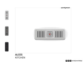 Sims 4 — Alces Smoke Alarm by wondymoon — Alces Kitchen Smoke Alarm Wondymoon Sims 4 Creations | 2023