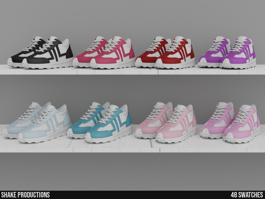 The Sims Resource - 981 - Sneakers (Male)