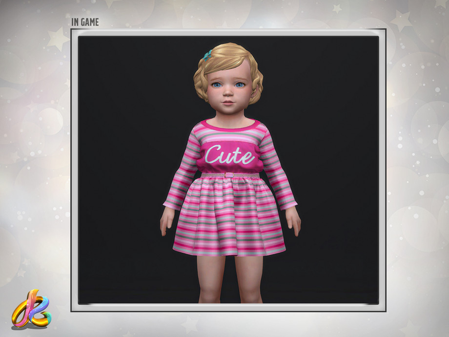 The Sims Resource Toddler Dress 234