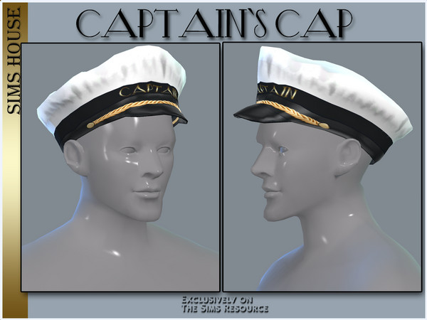 The Sims Resource - CAPTAIN'S CAP