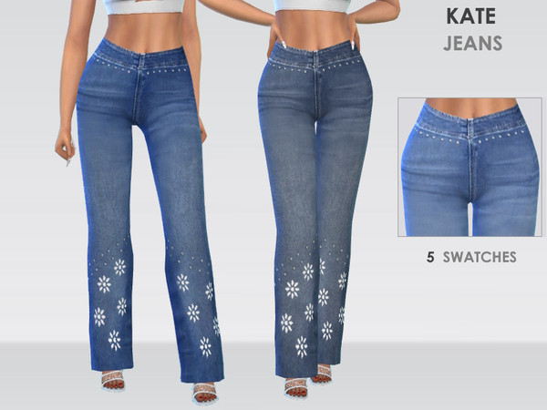 The Sims Resource - Kate Jeans